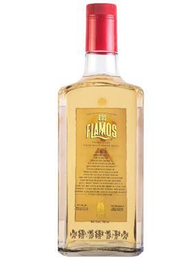Tequila dos flamos oro