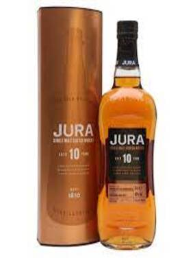 Jura Single Malt Scotch Whiskey Aged 10 Years