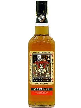 Lucifers gold a blend of bourbon scotch