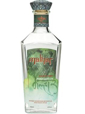 Malhar classic dry Indian gin