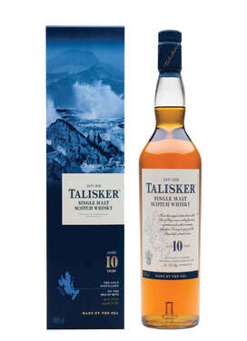 Talisker Single Malt Scotch Whiskey Aged 10 Years