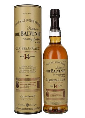 The balvenie cask 14 years single malt Whiskey