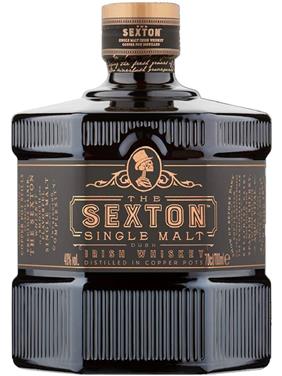 The sexton single malt irish Whiskey