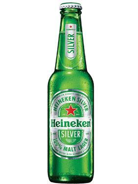 heineken silver 100% malt lager beer Beer